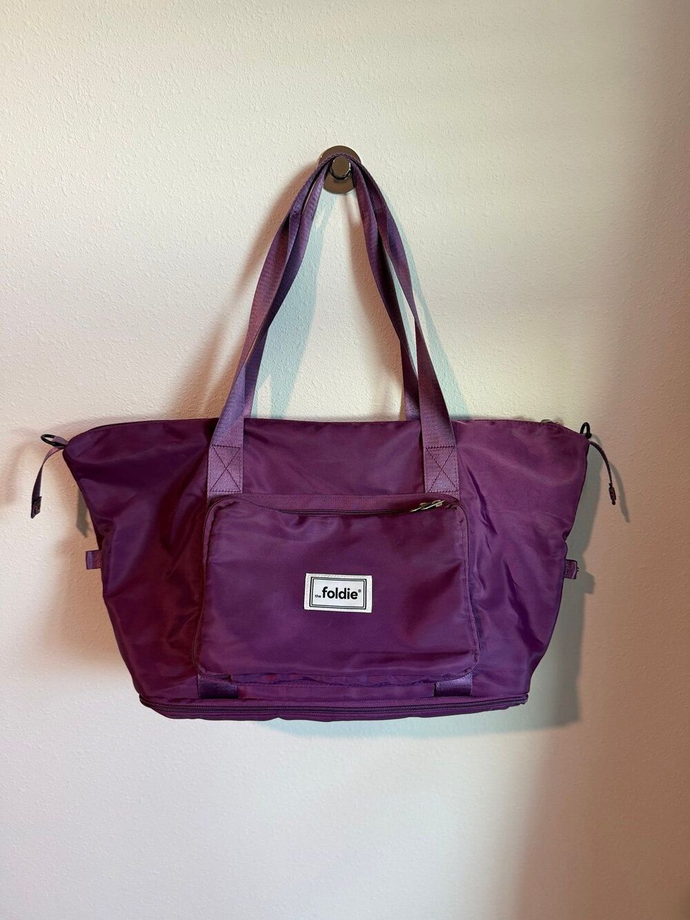 The Foldie Original Travel Bag in Purple